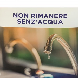 NON RIMANERE SENZ'ACQUA